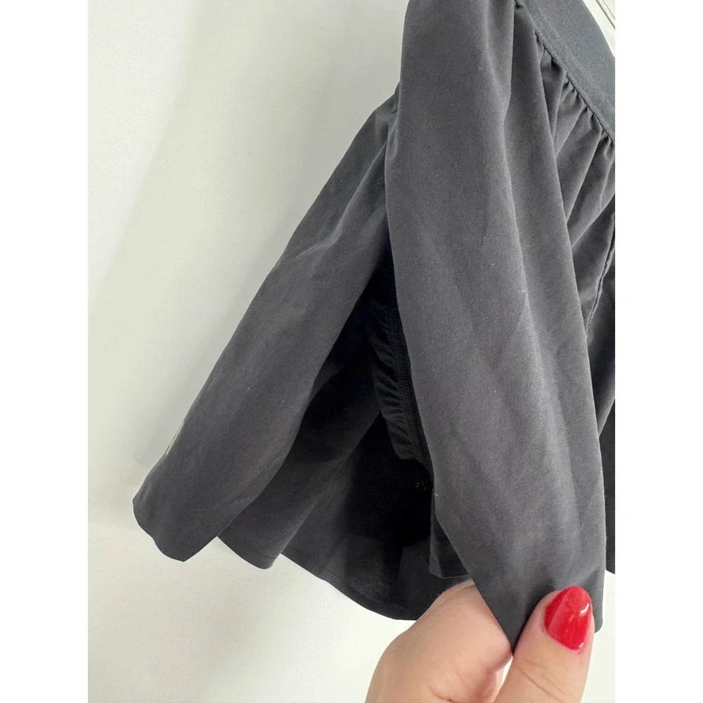 Hoka One One Running Shorts Womens Small Lined Drawstring Waist Athletic Black